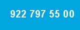 922 797 55 00 922 797 55 00